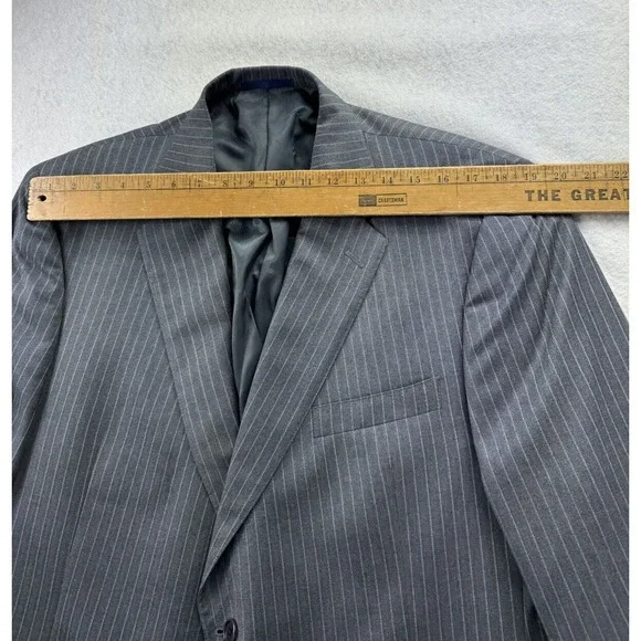 Daniel‎ Cremieux Collection Loro Piana 100% Wool Gray Blazer Sport Jkt. Mens 46R